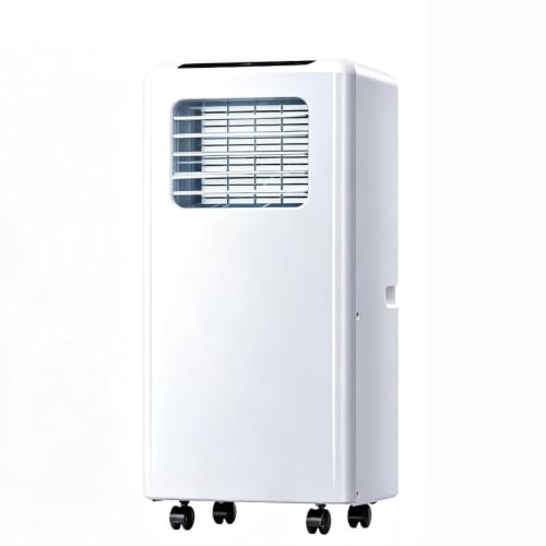 Climatiseur Portable 12000 BTU, 4-en-1 Chauffage de Refroidissement déshumidificateur, Aucune Installation requise, roulettes à 360 ° pour la pièce jusqu'à 376 Pieds carrés, Facile à déplacer